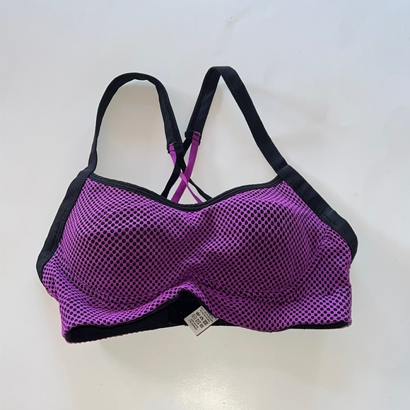 Spy purple sports bra - Picture 1 of 5